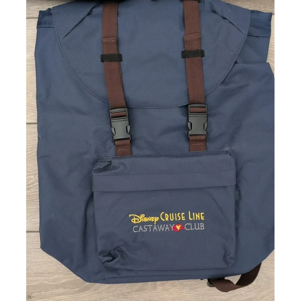 Disney Castaway‎ Club Cruise Line Bags Lot Of 3 Backpack Sling Drawstring